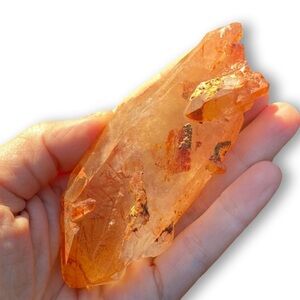 Red Quartz Crystal Point